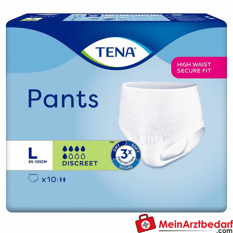 TENA Pants Discreet Einweghosen Gr. L Unisex