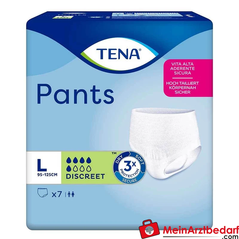 TENA Pants Discreet Einweghose L Unisex Inkontinenz