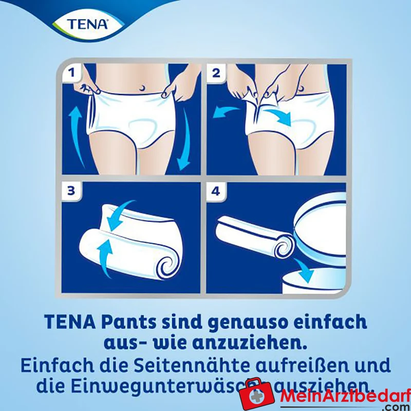 TENA Pants Discreet Einweghose L Unisex Inkontinenz