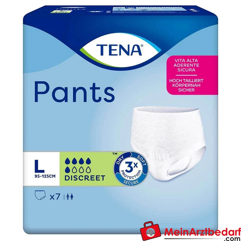 TENA Pants Discreet Einweghose L Unisex Inkontinenz
