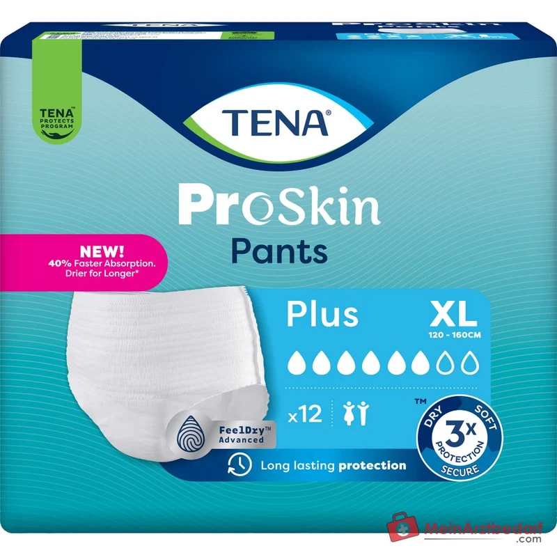 TENA Pants Plus Einmal-Hose XL Unisex mittlere/schwere Inkontinenz