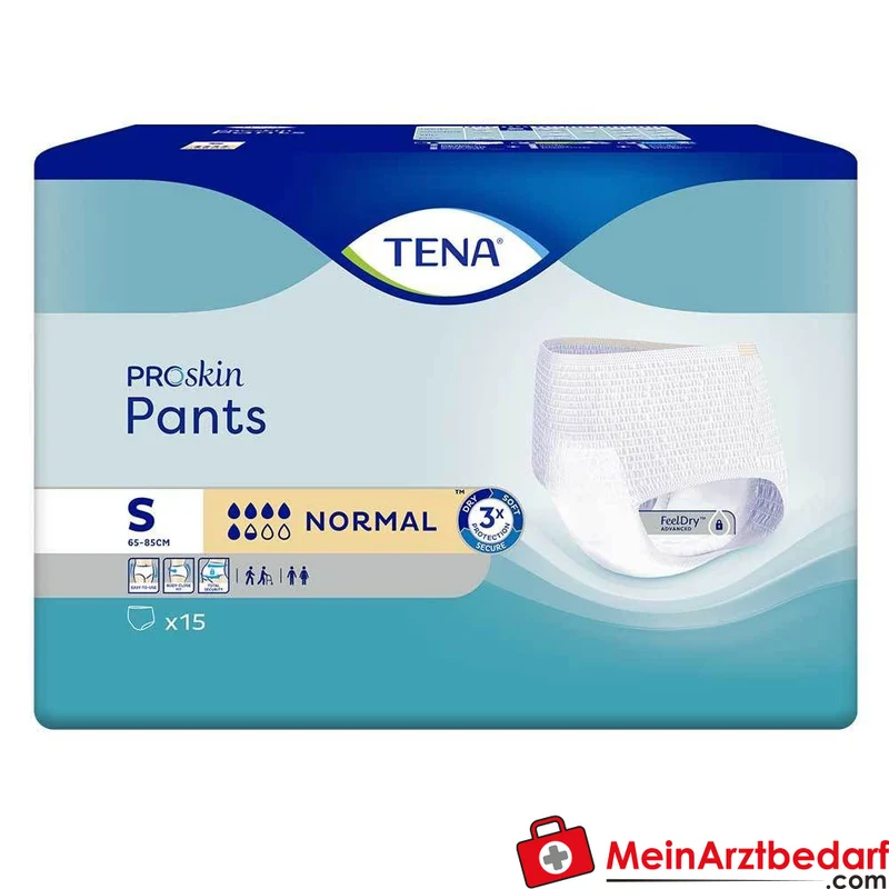 TENA Pants Normal S Einweghose Inkontinenz mittelstark atmungsaktiv