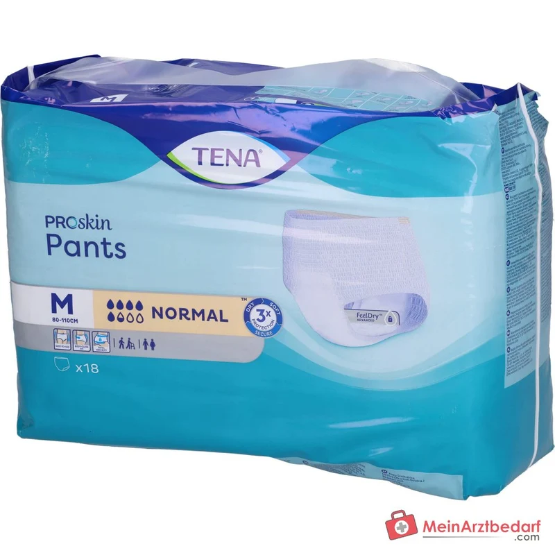 TENA Pants Normal M Inkontinenz-Einweghosen Medium 72 Stück