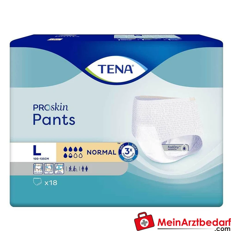 TENA Pants Normal L Einweg‑Pants für mittlere bis starke Inkontinenz