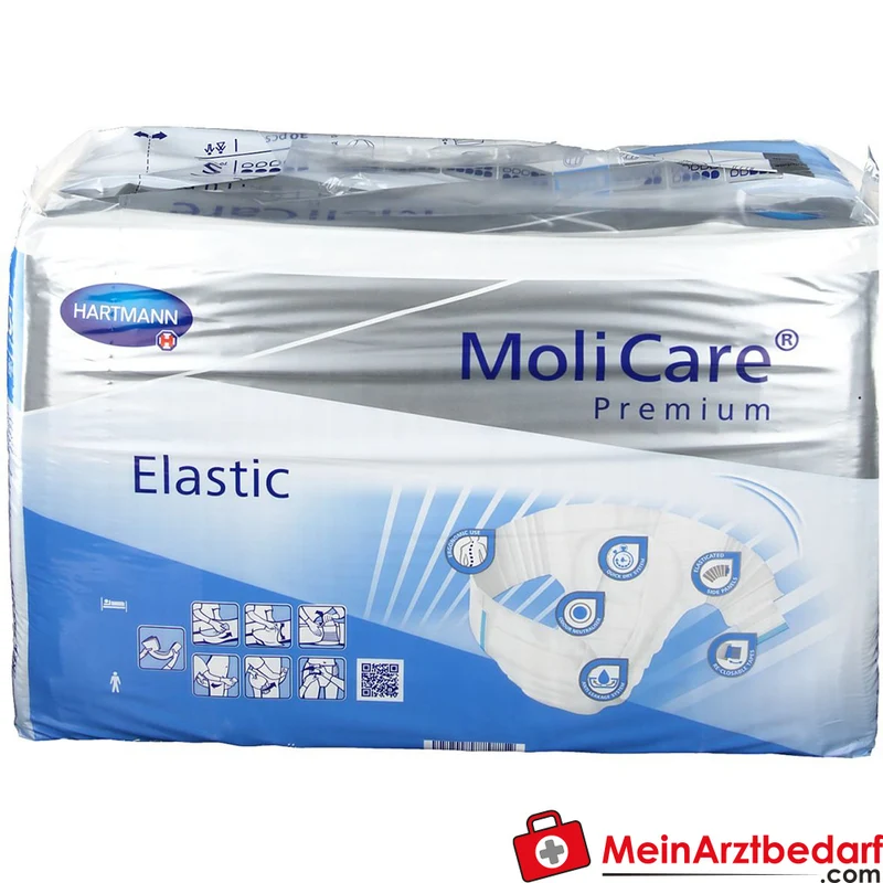MoliCare Premium Elastic Inkontinenz-Slip 6 Tropfen Größe S (70–90 cm)