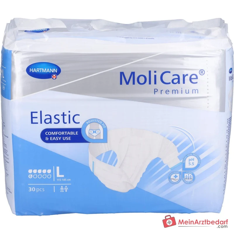 MoliCare Premium Elastic 6 Tropfen Inkontinenzslip Gr. L, 90 St.