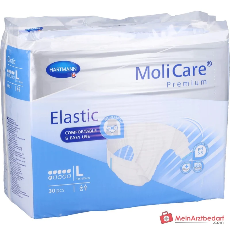 MoliCare Premium Elastic 6 Tropfen Inkontinenzslip Gr. L, 90 St.