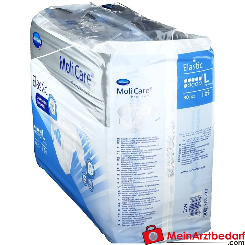 MoliCare Premium Elastic 6 Tropfen Inkontinenzslip Gr. L, 90 St.
