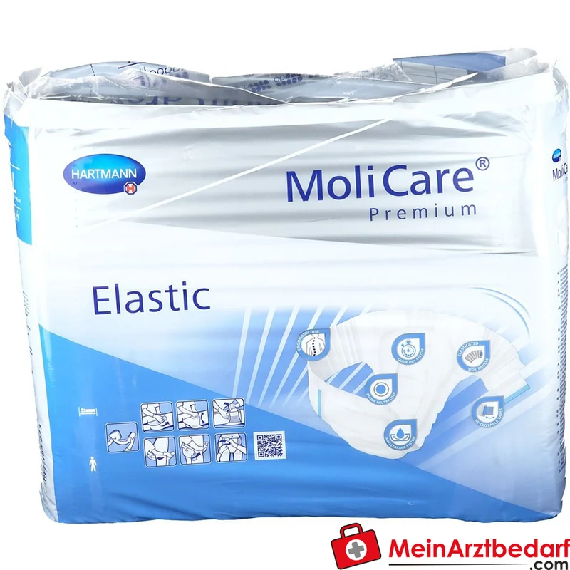 MoliCare Premium Elastic 6 Tropfen Inkontinenzslip Gr. L, 90 St.