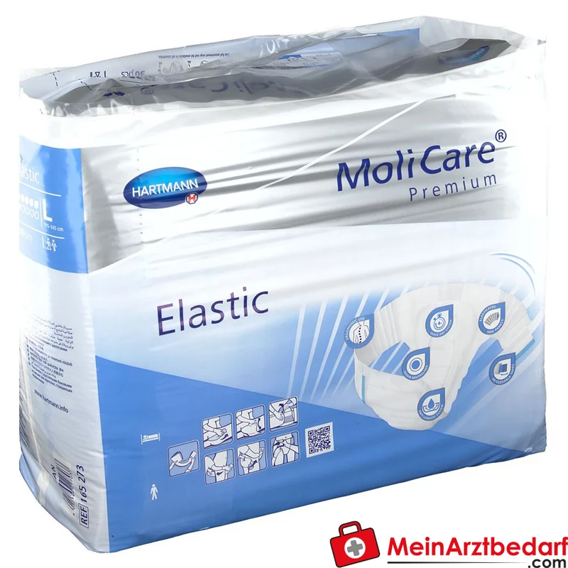 MoliCare Premium Elastic 6 Tropfen Inkontinenzslip Gr. L, 90 St.