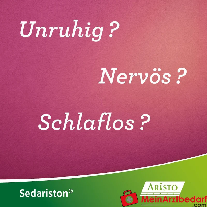 Sedariston Tropfen Auszüge aus Baldrian, Johanniskraut und Melisse