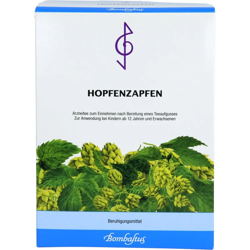 Bombastus Hopfenzapfen (Hopfenblüten) Tee zum Aufbrühen, 50 g