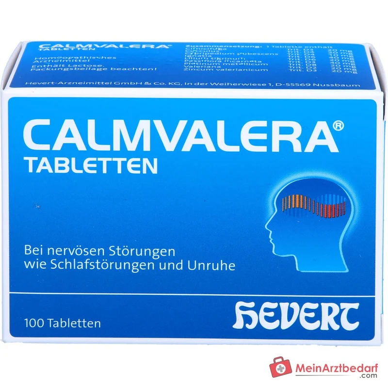Calmvalera Calm‑9‑Komplex Tabletten (9 Wirkstoffe) 100 Tabletten