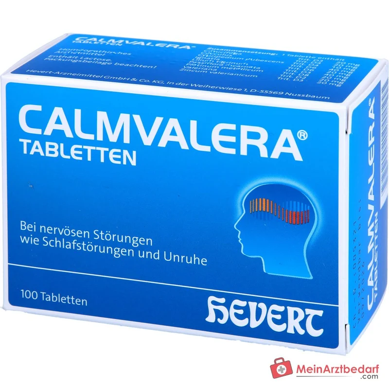 Calmvalera Calm‑9‑Komplex Tabletten (9 Wirkstoffe) 100 Tabletten