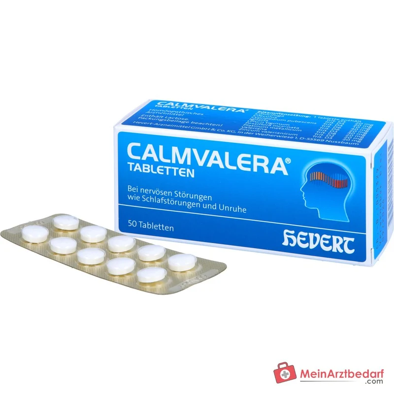 Calmvalera Tabletten Calm‑9‑Komplex (9 Wirkstoffe) 50 Tabletten