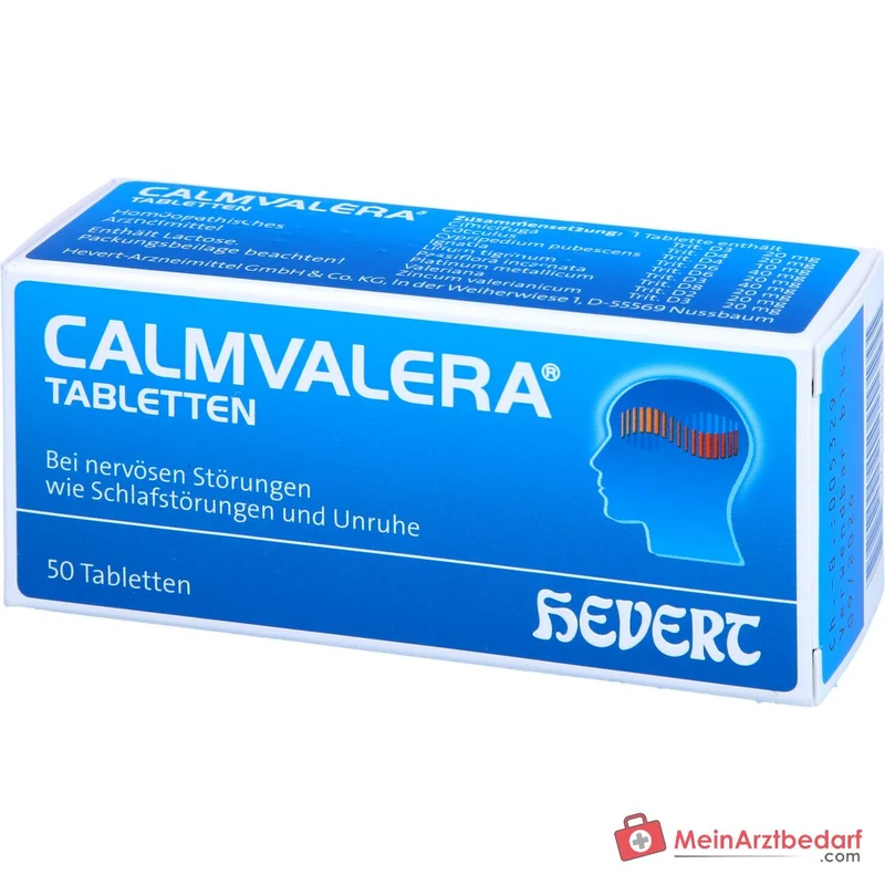 Calmvalera Tabletten Calm‑9‑Komplex (9 Wirkstoffe) 50 Tabletten