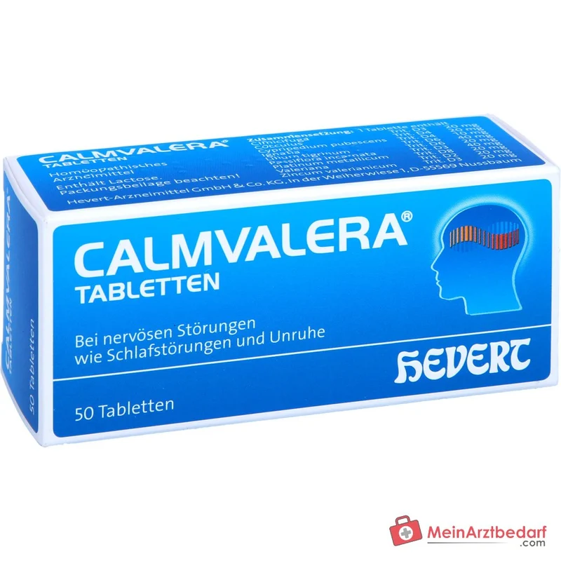 Calmvalera Tabletten Calm‑9‑Komplex (9 Wirkstoffe) 50 Tabletten