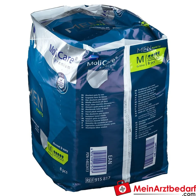 MoliCare Premium MEN Pants 5 Tropfen Inkontinenzhose Gr. M