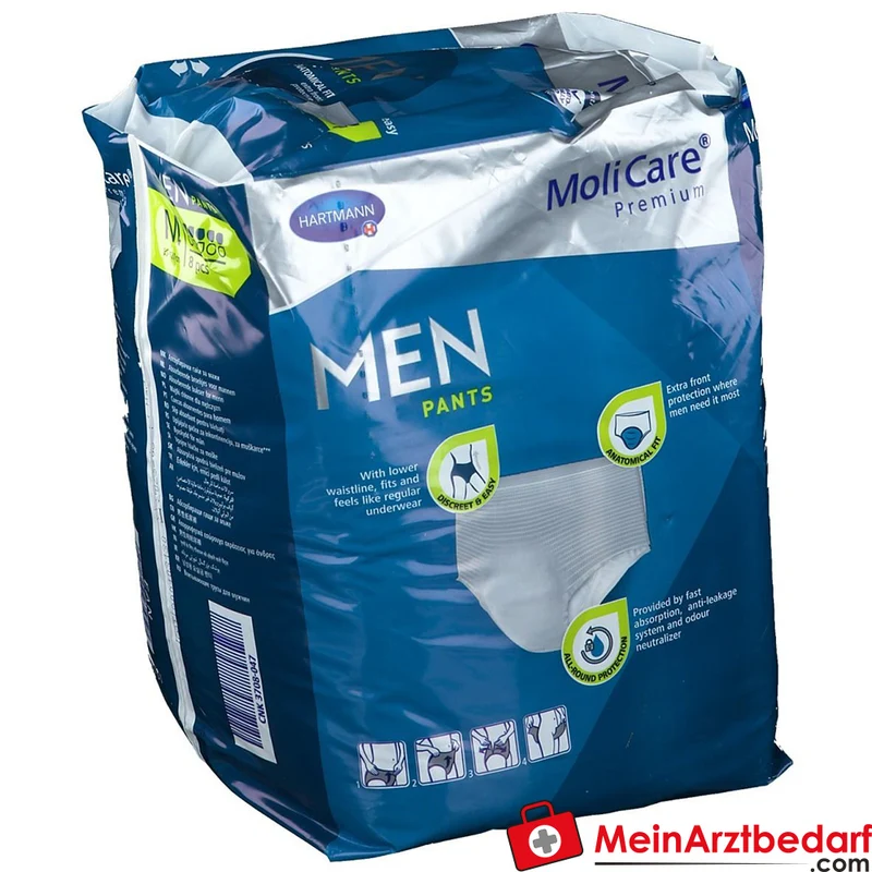 MoliCare Premium MEN Pants 5 Tropfen Inkontinenzhose Gr. M