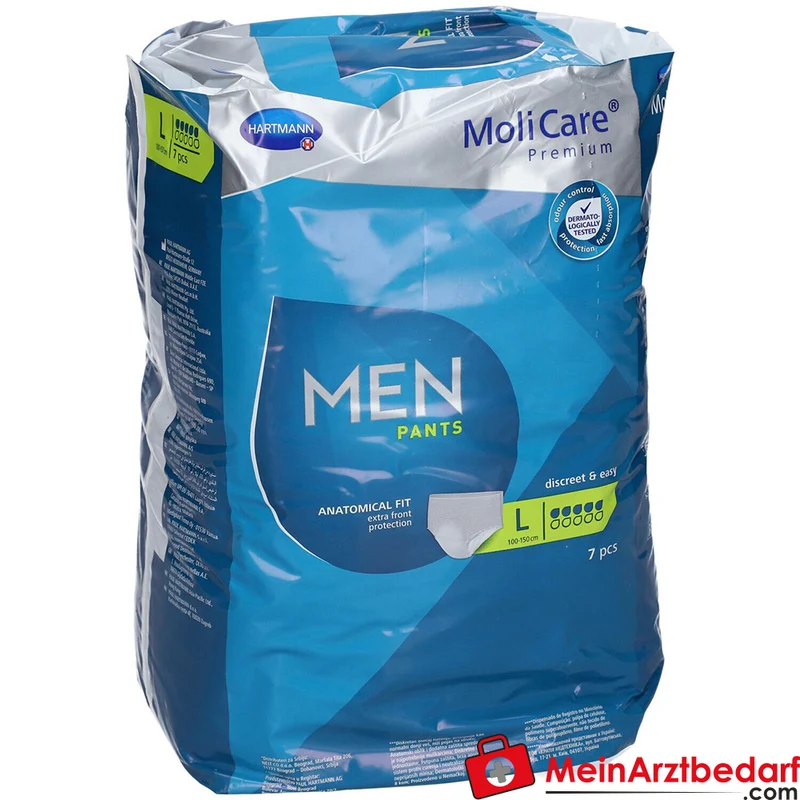 MoliCare Premium Men Pants 5 Tropfen Inkontinenzhose Gr. L