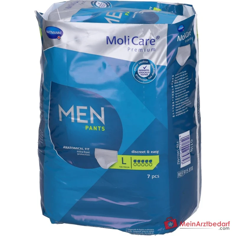 MoliCare Premium Men Pants 5 Tropfen Inkontinenzhose Gr. L