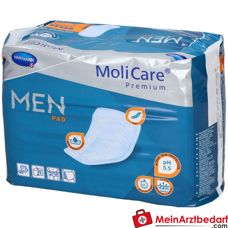 MoliCare Premium MEN Einlagen 5 Tropfen für Herren