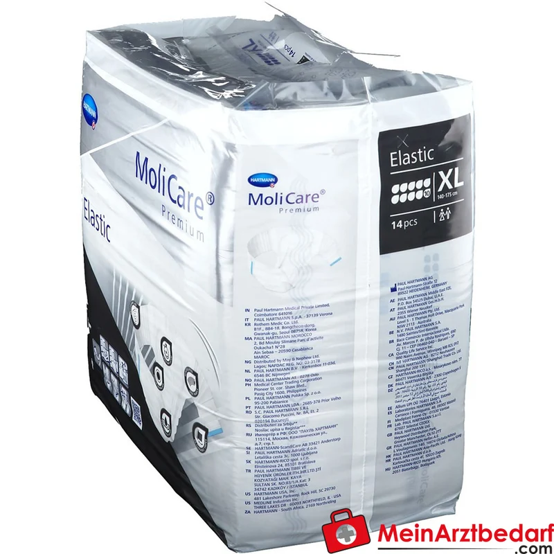 Molicare Premium Elastic Slip 10 Tropfen Gr. XL
