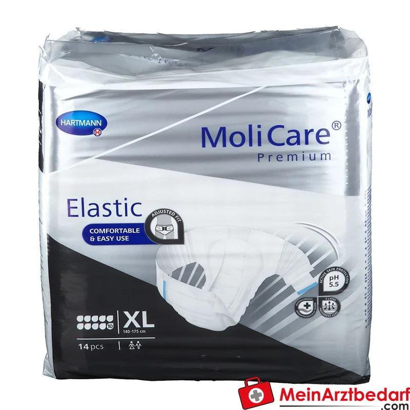 Molicare Premium Elastic Slip 10 Tropfen Gr. XL