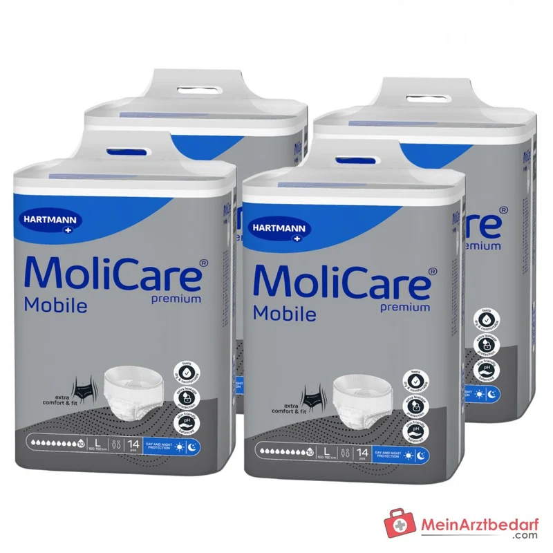 MoliCare Premium Mobile 8 Tropfen Einweghose XL, 56 St.