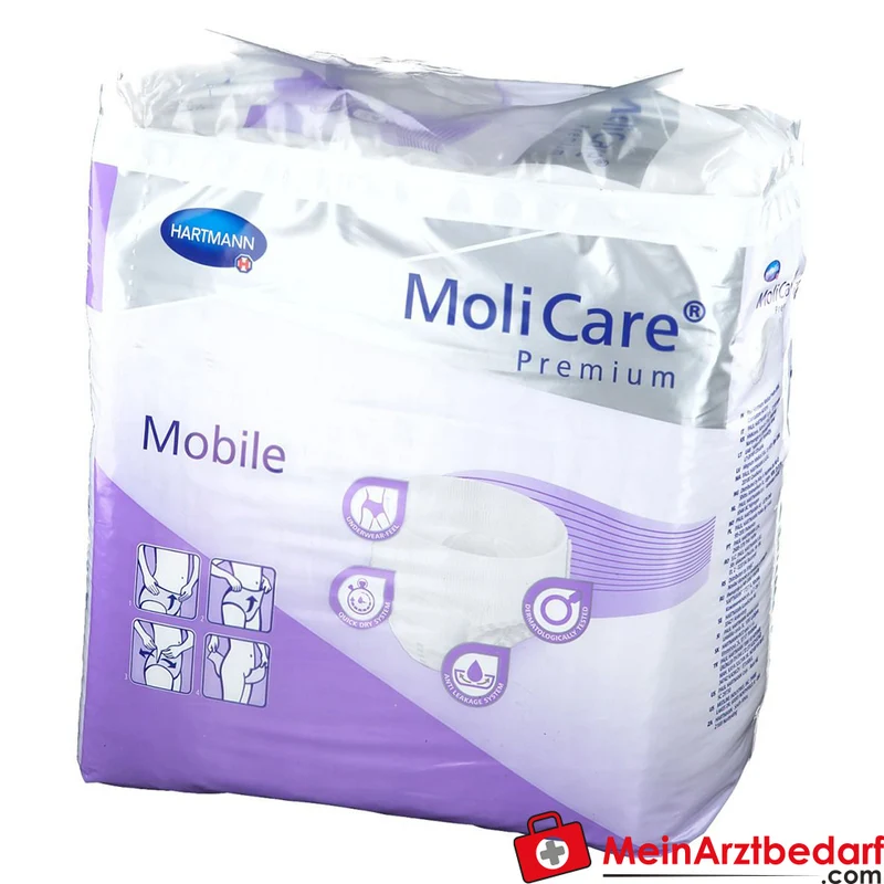 MoliCare Premium Mobile 8 Tropfen Einweghose XL, 56 St.