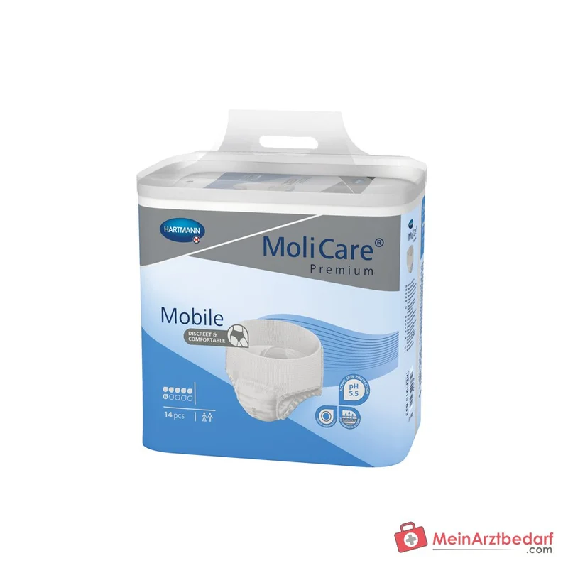 PAUL HARTMANN MoliCare Premium Mobile 8 Tropfen Einweghose, Größe M, 3x14 Stück
