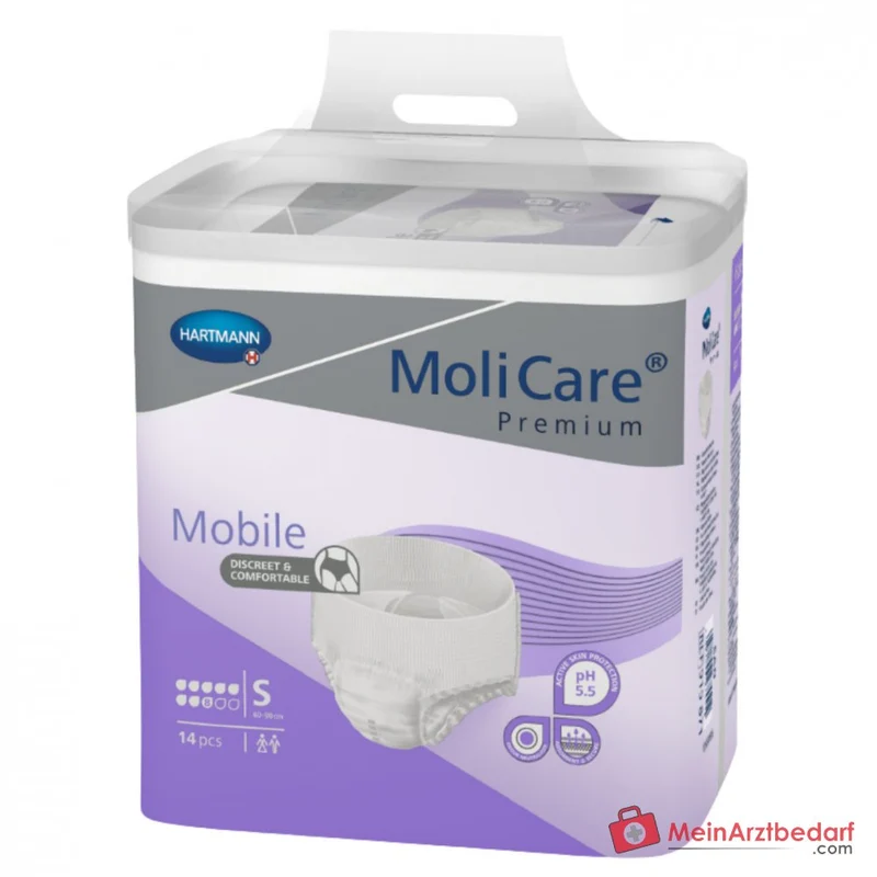 Hartmann MoliCare Premium Mobile 8 Tropfen Einweghose Größe L, 56 Stück