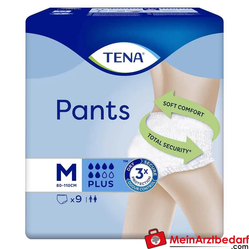 TENA Pants Plus M ConfioFit Einweghosen, 56 St. (4x14 St.)