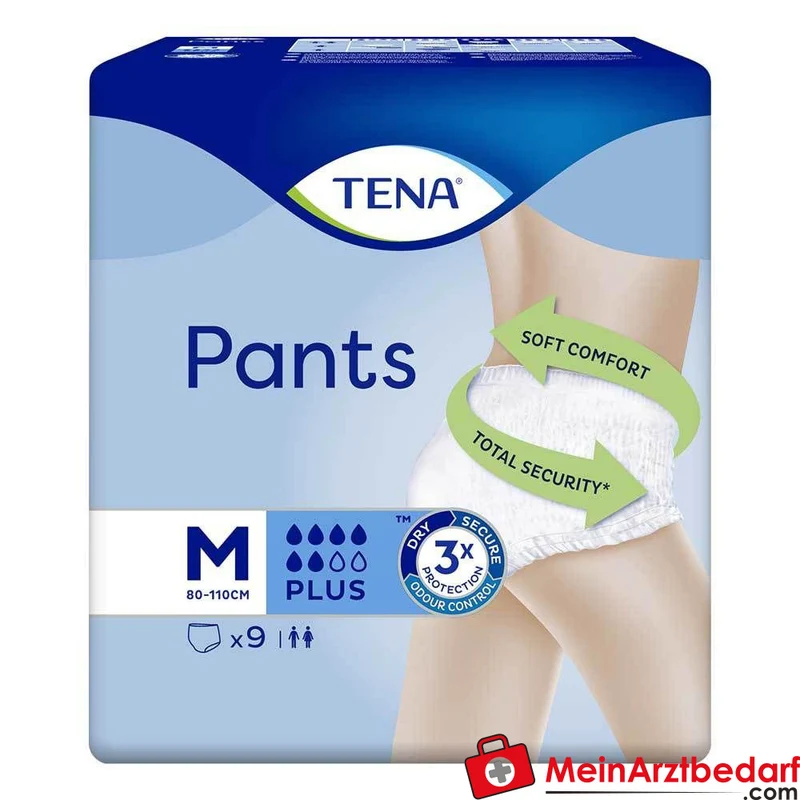 TENA Pants Plus M ConfioFit Einweghosen, 56 St. (4x14 St.)