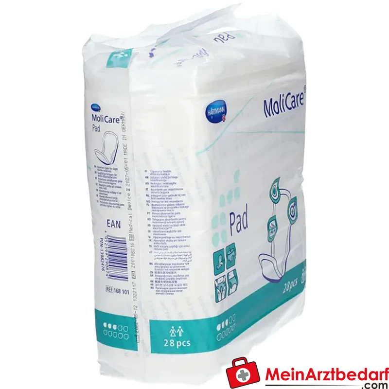MoliCare Pad 3 Tropfen Einlagen 6 x 28 Stück