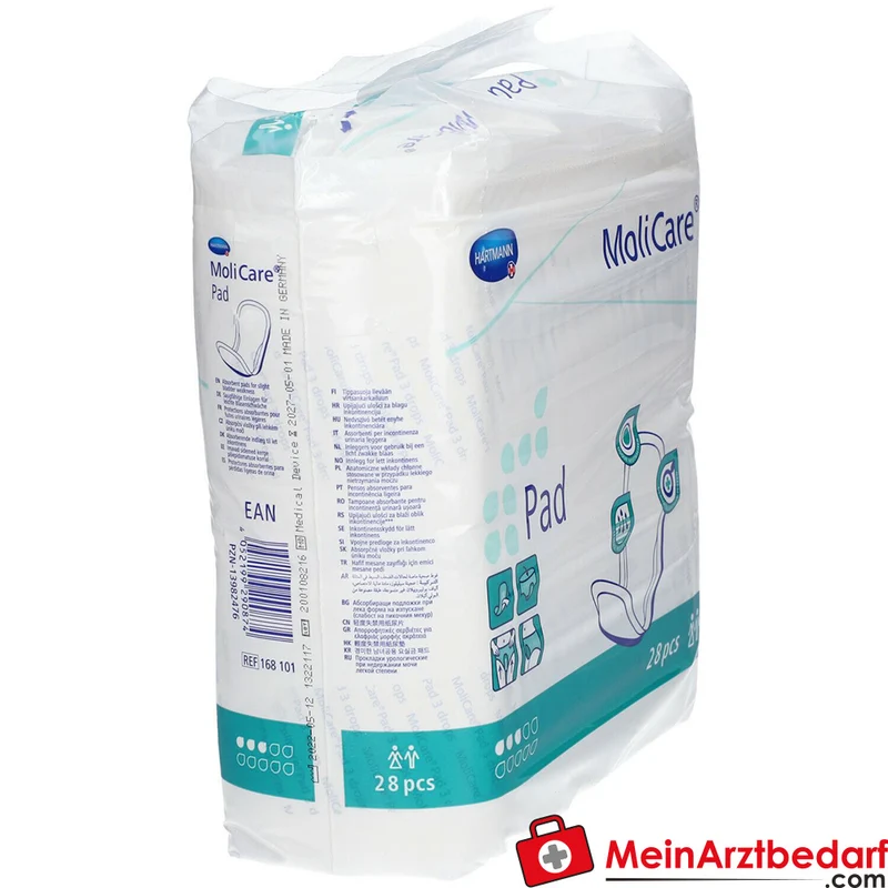 MoliCare Pad 3 Tropfen Einlagen 6 x 28 Stück