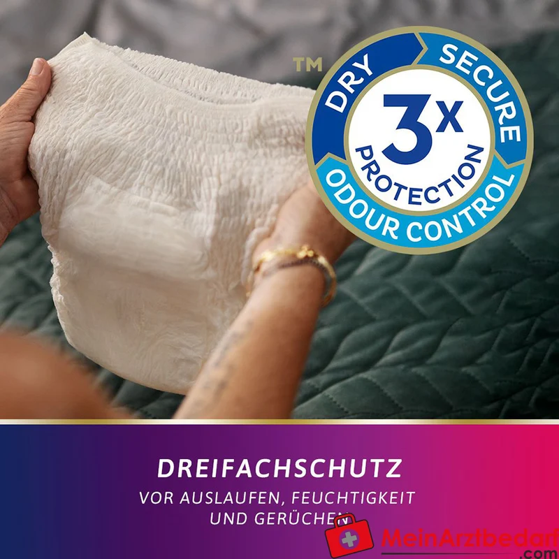 TENA Silhouette Plus Crème Inkontinenz-Pants Gr. L Einweghose