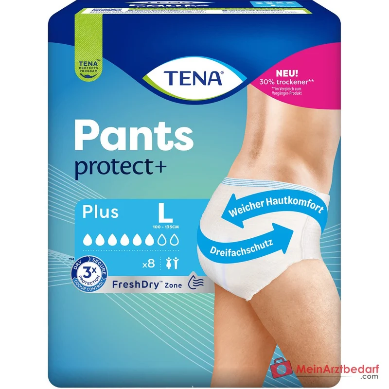 TENA Pants Plus ConfioFit L Einweghosen 32 Stück