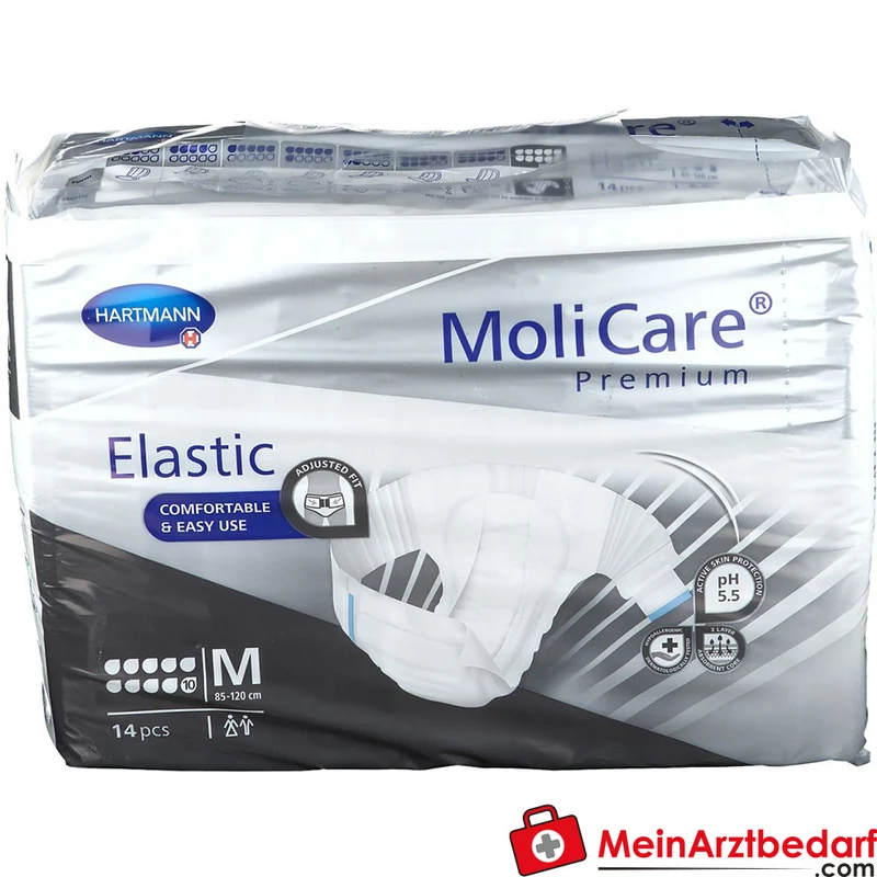 MoliCare Premium Elastic Inkontinenz-Slip 10 Tropfen Gr. M 56 Stück