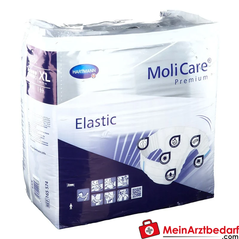 MOLICARE Premium Elastic Slip 9 Tropfen XL Inkontinenzslip 14 Stück