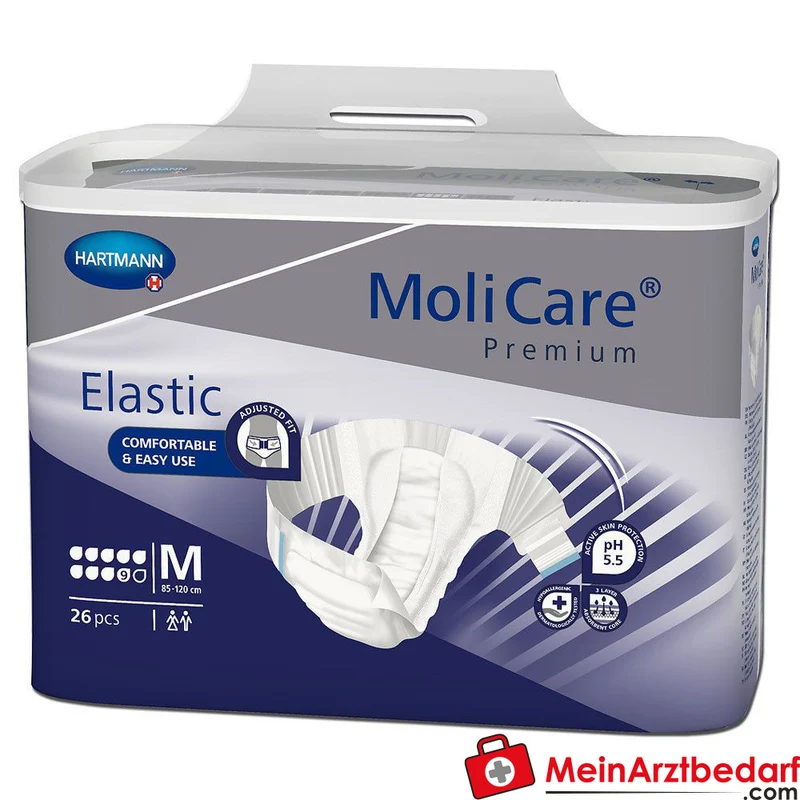 MoliCare Premium Elastic 9 Tropfen Inkontinenz-Slip Größe M