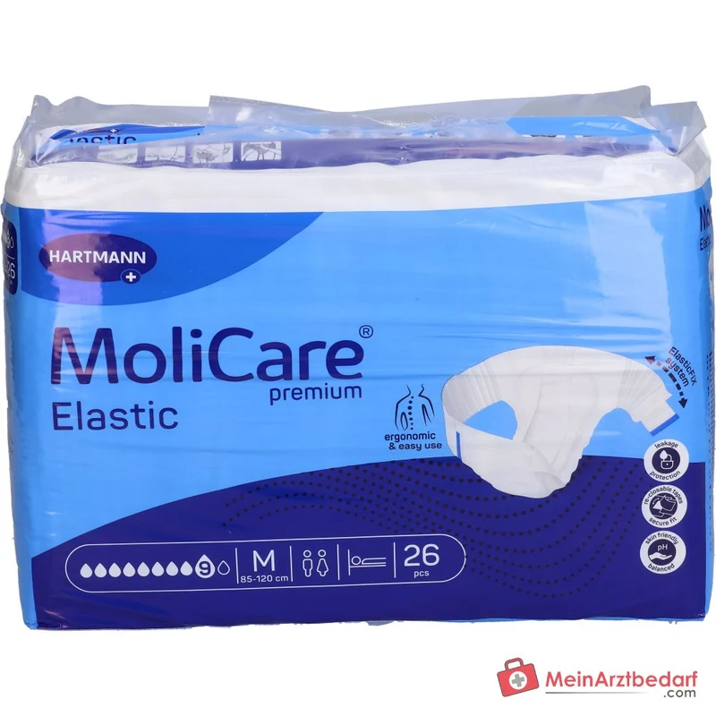 MoliCare Premium Elastic 9 Tropfen Inkontinenz-Slip Größe M