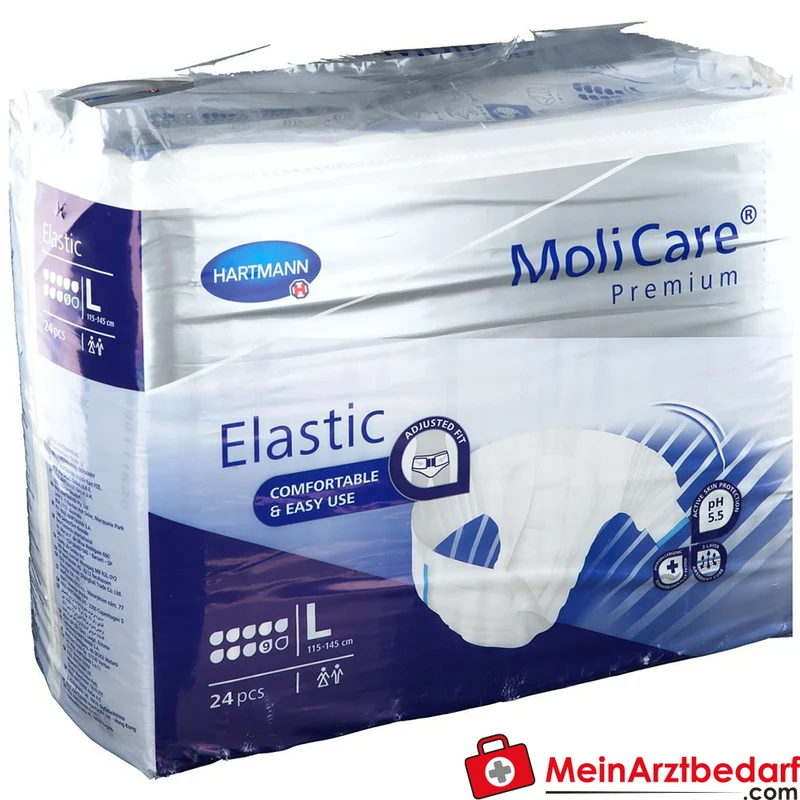 MoliCare Premium Elastic Inkontinenzslip 9 Tropfen Größe L