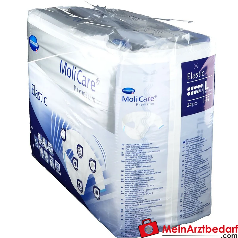 MoliCare Premium Elastic Inkontinenzslip 9 Tropfen Größe L