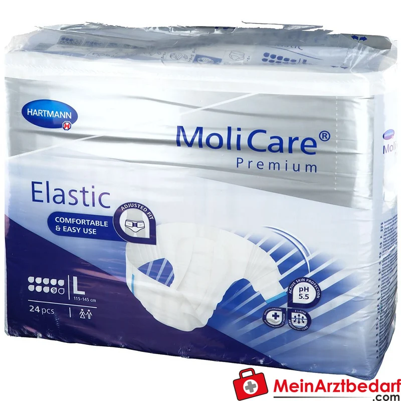 MoliCare Premium Elastic Inkontinenzslip 9 Tropfen Größe L