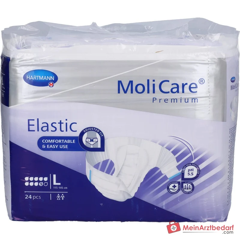 MoliCare Premium Elastic Inkontinenzslip 9 Tropfen Größe L