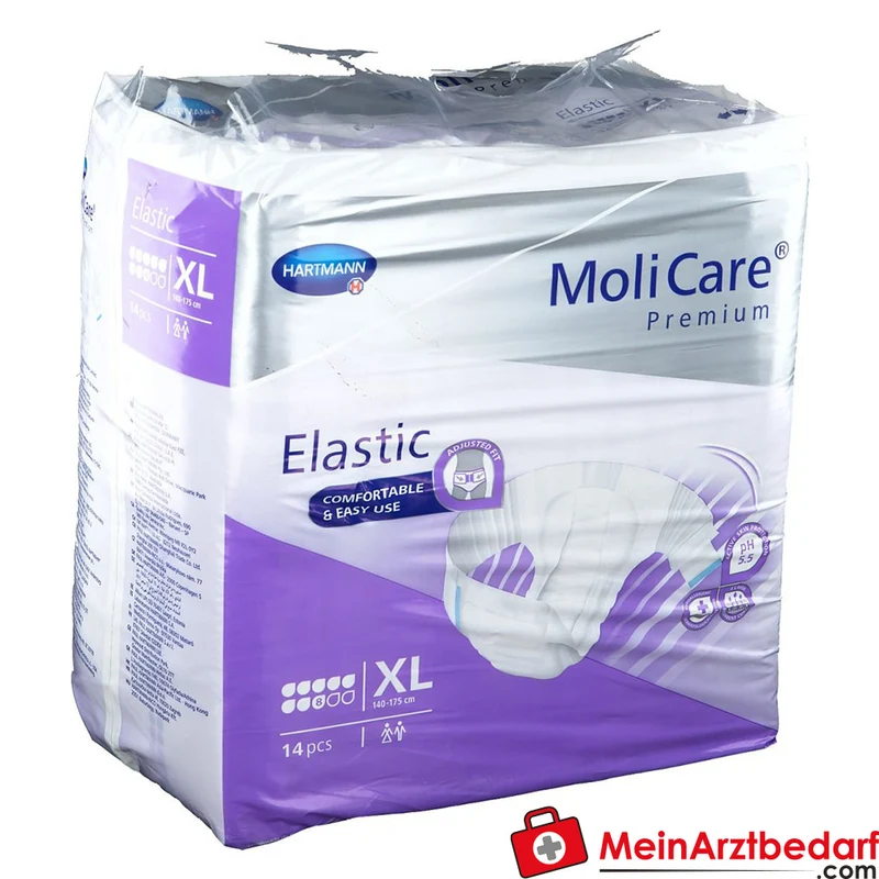 MoliCare Premium Elastic Inkontinenz-Slip 8 Tropfen Größe XL
