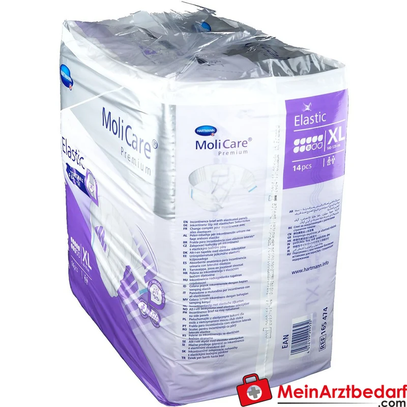 MoliCare Premium Elastic Inkontinenz-Slip 8 Tropfen Größe XL