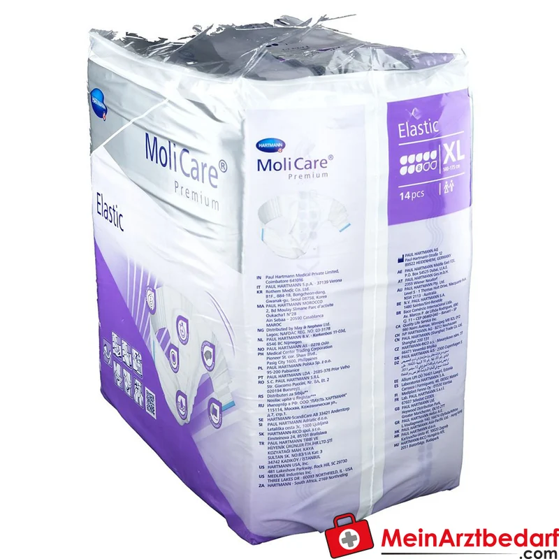 MoliCare Premium Elastic Inkontinenz-Slip 8 Tropfen Größe XL