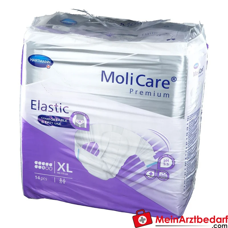 MoliCare Premium Elastic Inkontinenz-Slip 8 Tropfen Größe XL